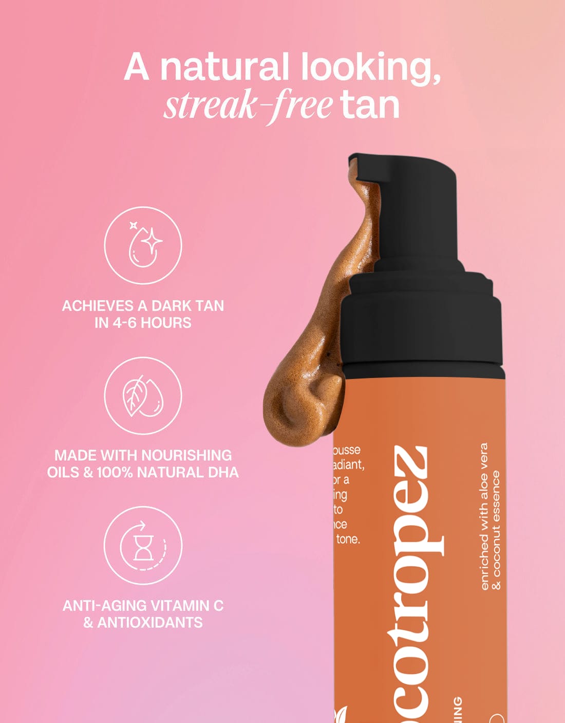 MEDIUM DEEP SELF TANNNING MOUSSE